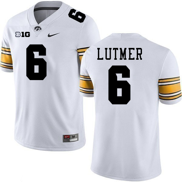 Zach Lutmer Iowa Jersey,University Of Iowa Hawkeyes Fotoball Uniforms,Jersey,Gears-White